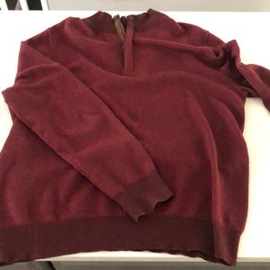 Brooks Brothers quarter zip pull over
